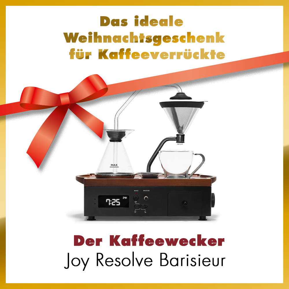 Weihnachtsgeschenk tipp wecker-kaffeemaschine